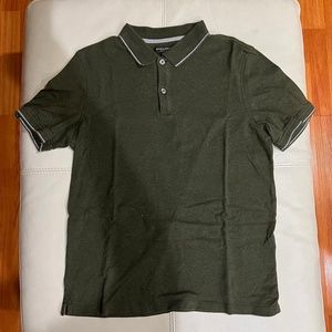 Banana Republic Men's Olive Green Polo Shirt
